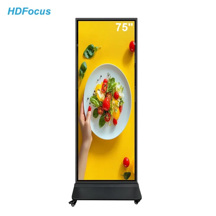 Tótem digital de pantalla completa